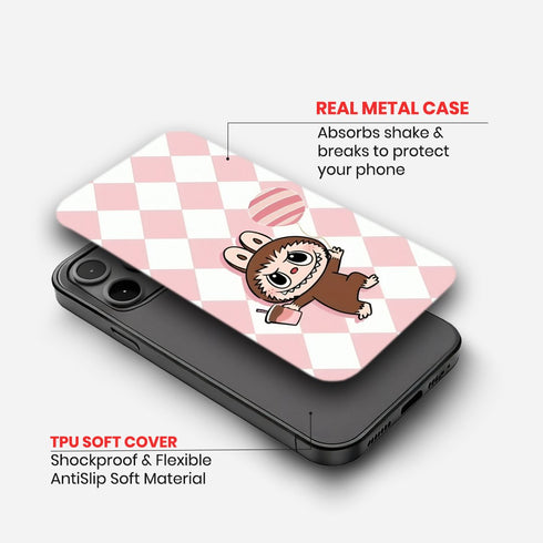 Official LA BU BU "Heart Stack" Bunny Phone Case image 1
